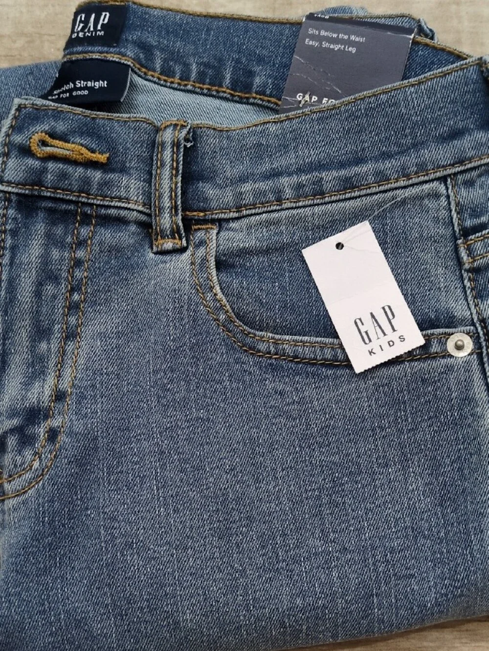 GAP Kids Light Blue Washed Denim Jeans